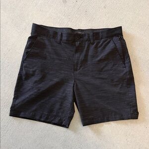 Apt. 9 Men's Charcoal Flat Front Shorts